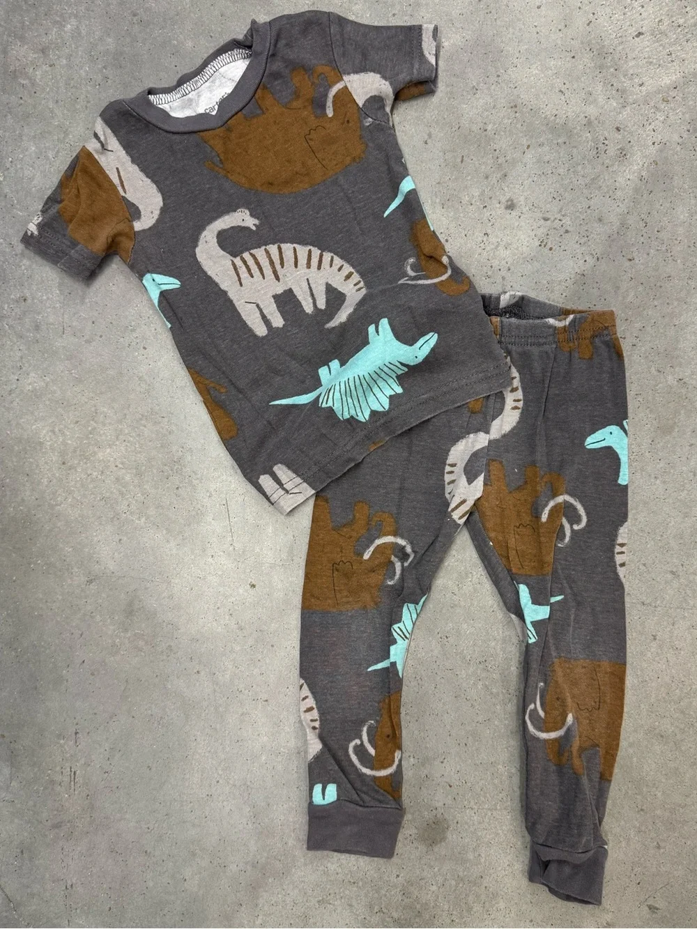 Carter’s Baby Dinosaur Pajama Set Size 18M